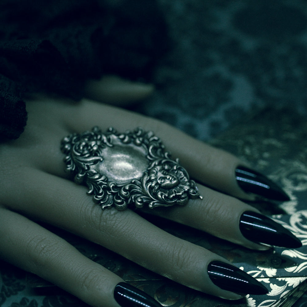 baroque gothic ring