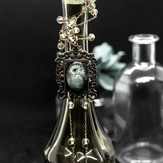 Victorian Inspired Absinthe Assemblage Necklace