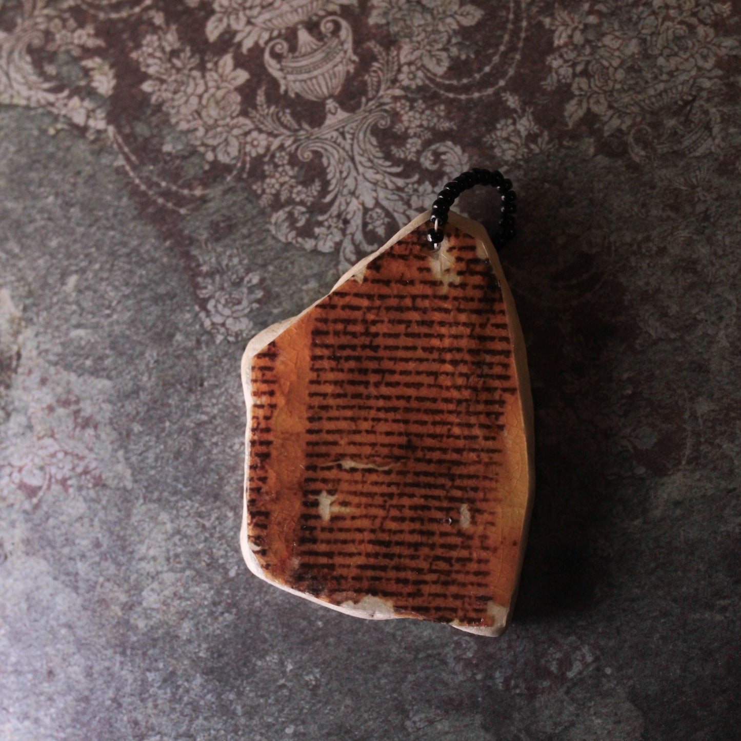 Dead Sea scroll pendant