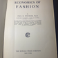 Economics Of Fashion by Paul H. Nystrom, 1928 (First Edition)