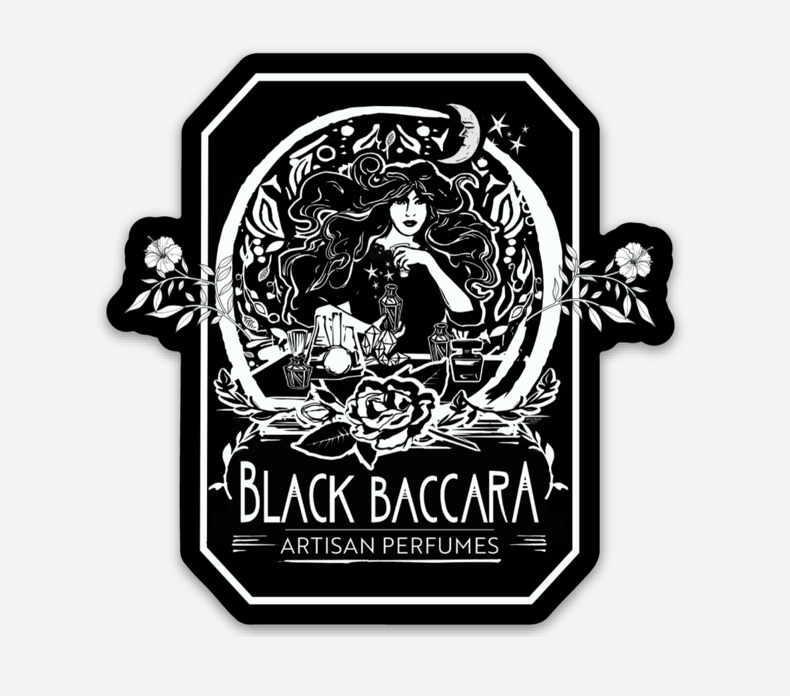 Black Baccara Perfume Witch Magnet