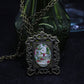 Victorian Inspired Alice In Wonderland Rabbit Necklace