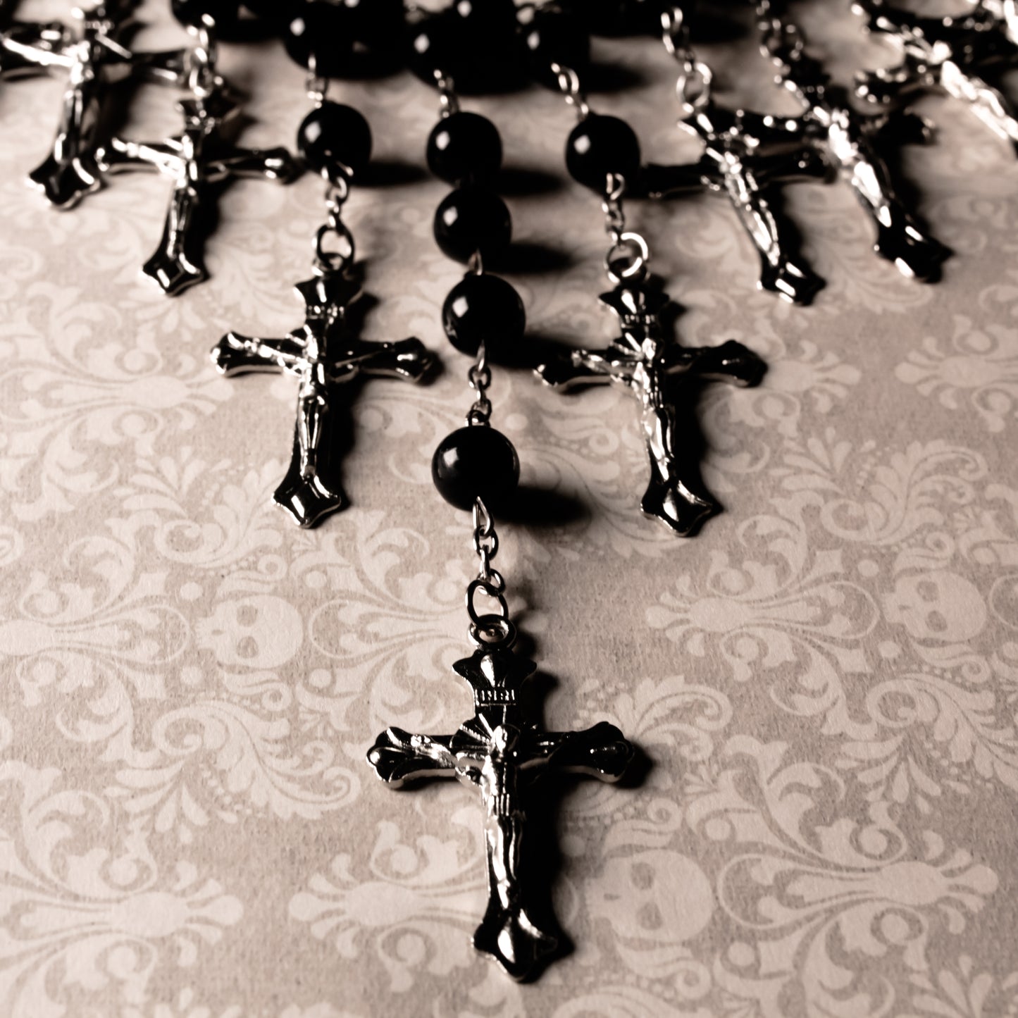 gothic crucifix necklace